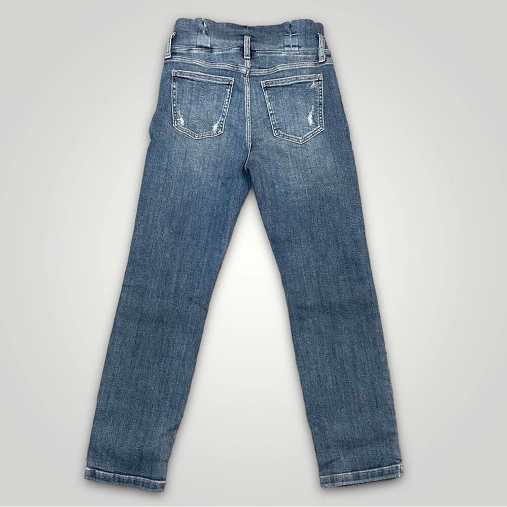 SAM EDLEMAN THE DANI STRAIGHT BOHO PAPERBAG RUFFLE WAIST JEANS - 28 - Picture 4 of 8
